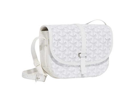 goyard white bag|goyard belvedere pm price 2023.